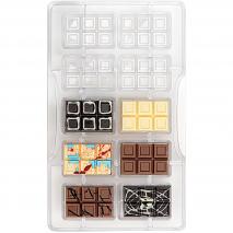 Motllo policarbonat per bombons Tableta Mini x10