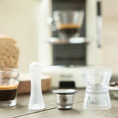 Kit c�psula acero para Nespresso