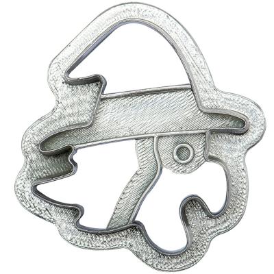 Cortador galletas pl�stico Bruja Befana 8 cm