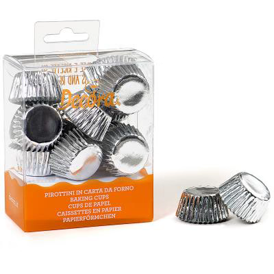 Papel trufas y bombones x180 Plata