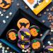 Set 6 decoraciones de azcar Halloween clsico