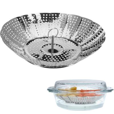 Vaporera extensible acero