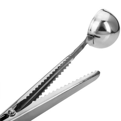 Cuchara dosificadora caf con clip cierre