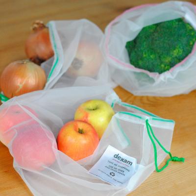 Set 5 bolsas de la compra para frutas y verduras