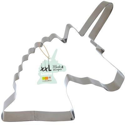 Molde Cortador galletas XXL Unicornio 26 cm
