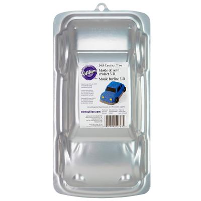 Molde coche 3D aluminio 28 cm