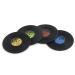 4 posavasos disco vinilo The coaster
