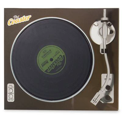 4 posavasos disco vinilo The coaster
