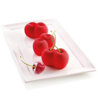 Molde silicona multicavidad Cereza rosso