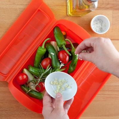 Estuche vapor lekue bandeja 1-2 p