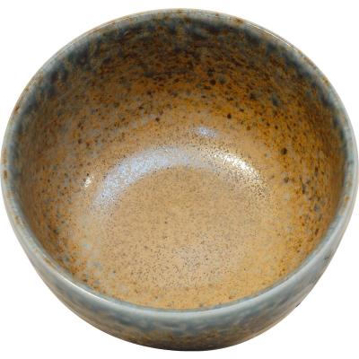 Bol japonés té matcha marrón 14 cm