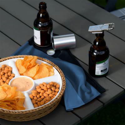 Abrebotellas y taponador Hermetus 3 en 1