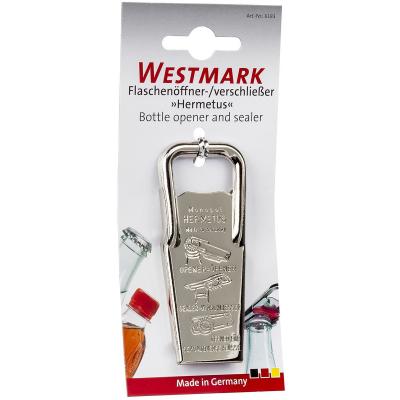 Abrebotellas y taponador Hermetus 3 en 1