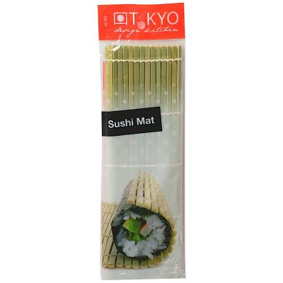 Esterilla sushi bamb 27x27 cm
