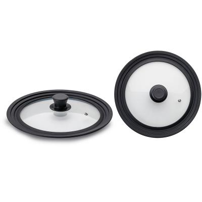 Tapa cristal borde silicona adaptable