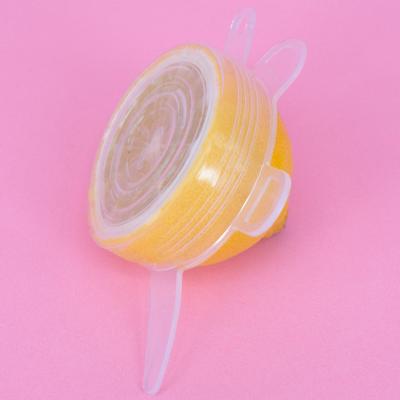 Set 6 tapas silicona extensibles con topes 6-21 cm