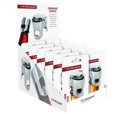 Tap�n acero para cava y champagne