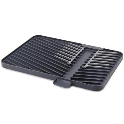 Base escurreplatos y vasos Flip Up gris