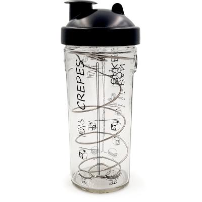 Vaso batidor para pancakes con medidas