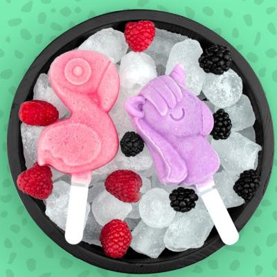 Molde 4 helados Unicornio Zoku