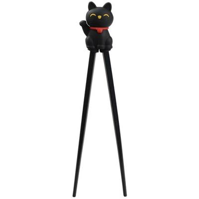 Palillos japoneses para ni�os gato de la suerte