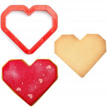 Cortador galletas plástico Corazón