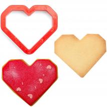 Cortador galletas plstico Corazn