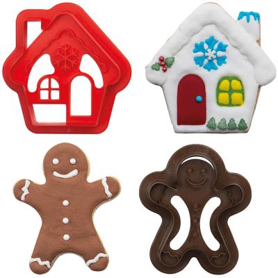 Set 2 cortadores galletas pl�stico Ginger&House