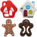 Set 2 cortadores galletas pl�stico Ginger&House