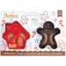 Set 2 cortadores galletas pl�stico Ginger&House