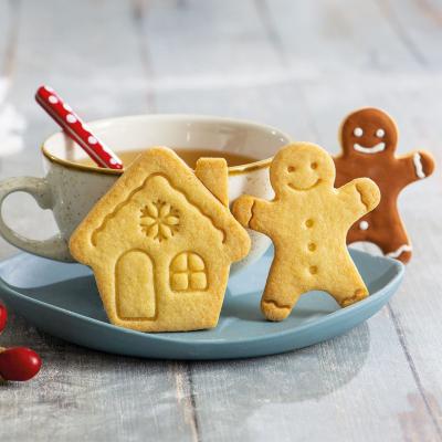 Set 2 cortadores galletas pl�stico Ginger&House
