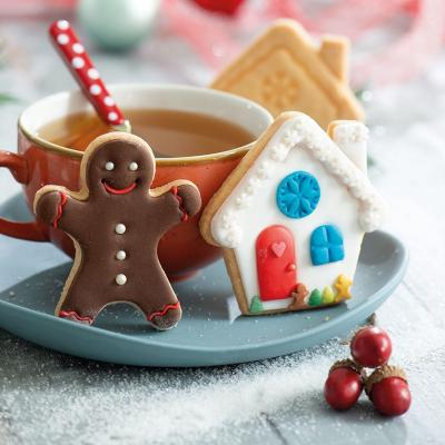 Set 2 cortadores galletas pl�stico Ginger&House