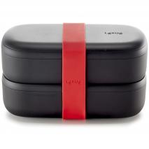 Carmanyola doble LunchBox to Go Black Limited