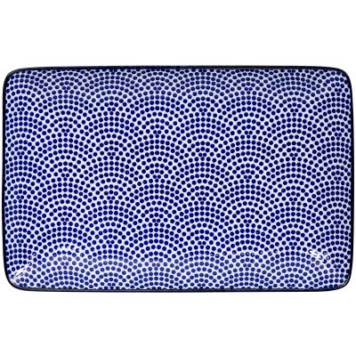 Bandeja Nippon Blue dots 21x13 cm