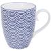 Taza t japons Nippon blue 380 ml ola