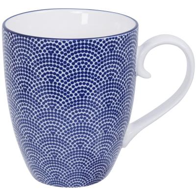 Taza t japons Nippon blue 380 ml dots