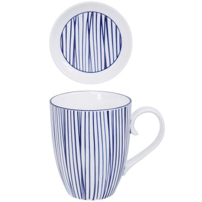 Set mug con filtro Nippon Blue lneas
