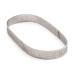 Anillo tarta perforado alto Oval inox