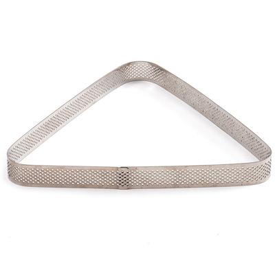 Tringulo microperforado repostera acero alto