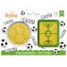 Set 2 cortadores galletas pl�stico F�tbol