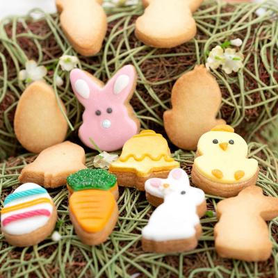 Set 6 cortadores galletas mini Pascua