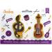 Set 2 cortadores galletas pl�stico Clave Sol Viol�