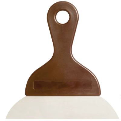 Espátula rasqueta para chocolate