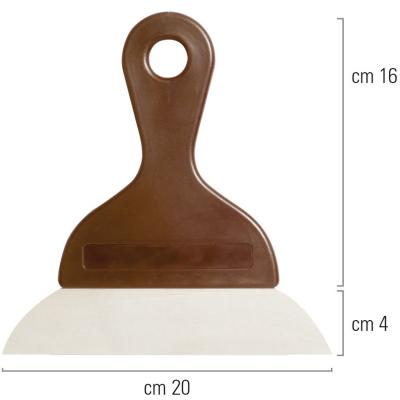 Esptula rasqueta para chocolate