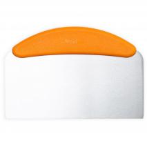 Esp�tula rasqueta pasteler�a lisa inox 22,5x11 cm
