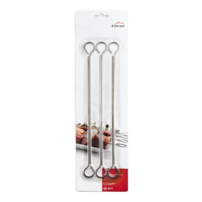 6 pinchos morunos acero