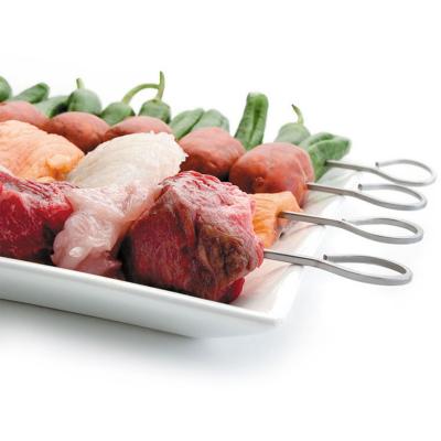 6 pinchos morunos acero