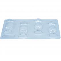 Molde Mona Pascua chocolate Caramelos x4