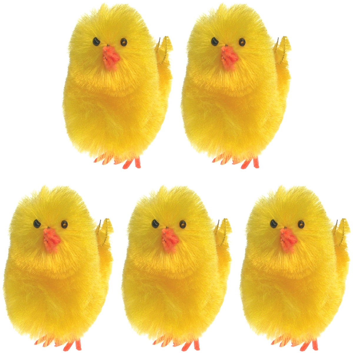 Set 5 pollitos amarillos Pascua 40 mm | Gadgets & Cuina