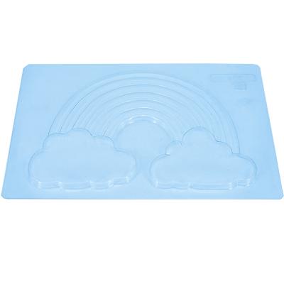 Molde Mona Pascua chocolate Arcoiris